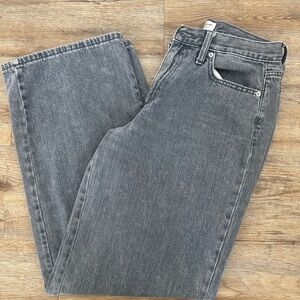 Universal Thread Women's Relaxed Wide Leg Jeans in Gray